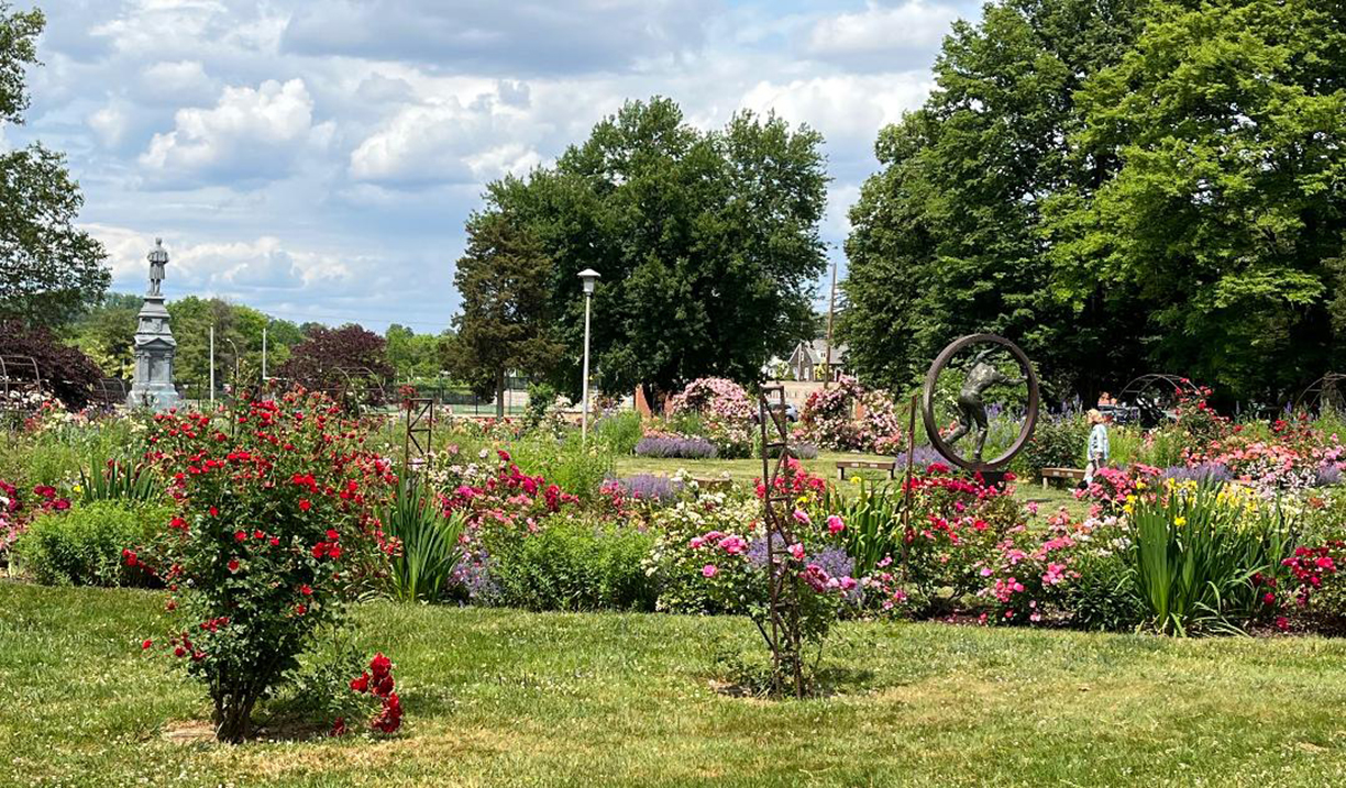 Mount Airy Neighborhood Associatioin and the Bethlehem Rose Garden earned a fine arts grant in 2022-23